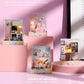 Wooden Miniature Doll House DIY Handmade Assembly Model Building Kit With Dust Cover 3D Puzzle Toys Birthday Gifts Dollhouse