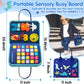 Busy Board Montessori Toys for Toddler Boy Birthday Gifts, Busy Book Sensory Toys for Toddlers Learning Educational
