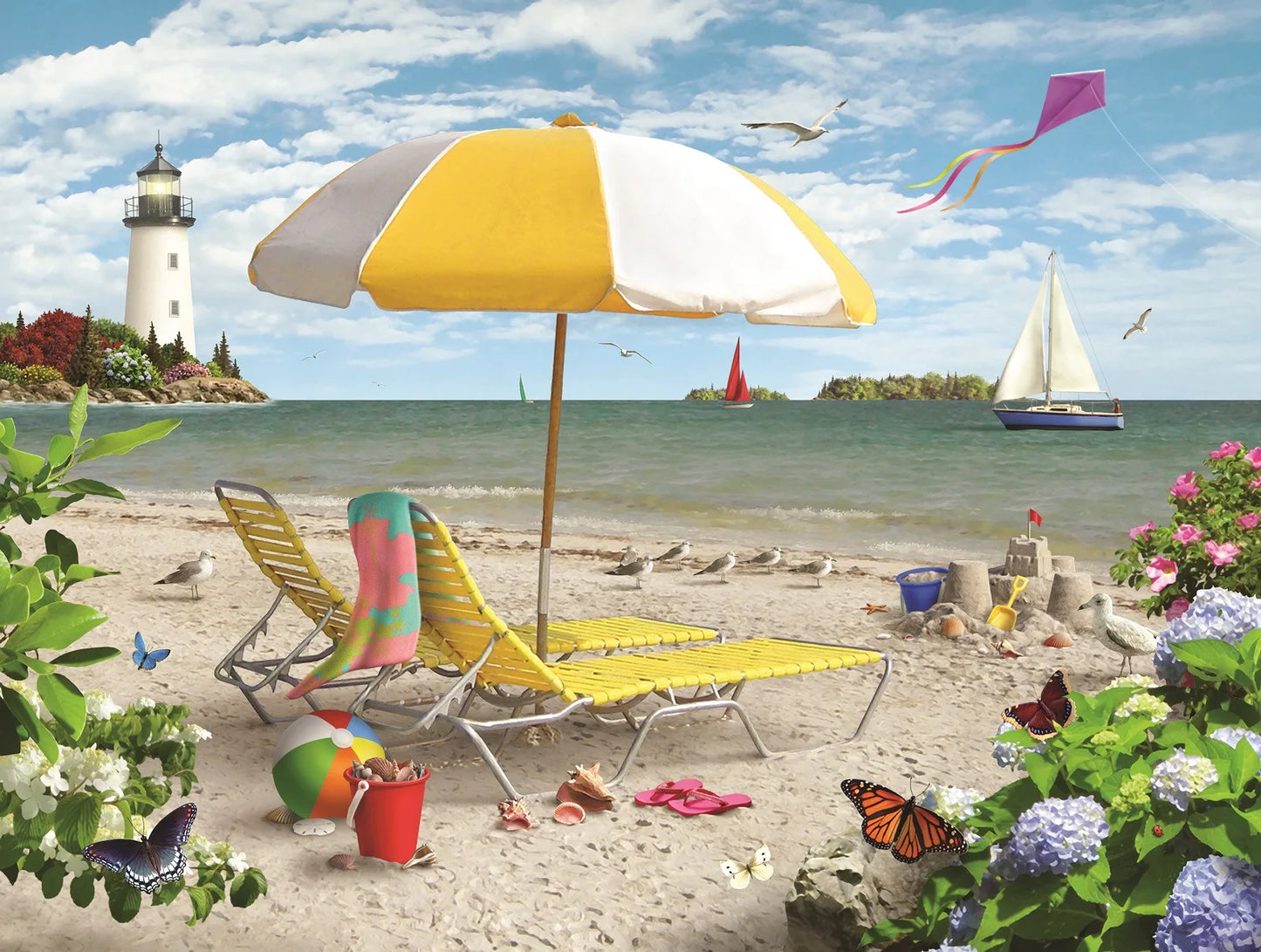 500 Pieces Jigsaw Puzzle Various Landscape Patterns Jigsaw Puzzle Educational Toy for Kids Children's Games Christmas Gift