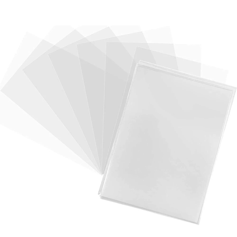 100-1000Pcs Card Sleeves Transparent Cover Clear Cards Holder For Board Playing Game ID Trading Protector Folder Photo Pouch