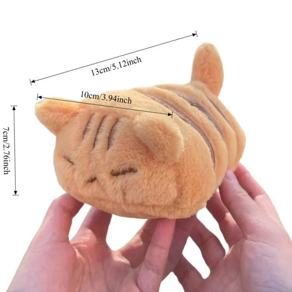 Kawaii 13cm Plush Companion Doll Lazzy Cat Super Soft Stuffed Animal Pillow Plush Animal Plush Toy Desk