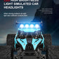 ZWN 1:16 2.4Gh Model RC Car With LED Lights 2WD Off-road Remote Control Climbing Vehicle Outdoor Cars Toys for Boys Girls Gifts