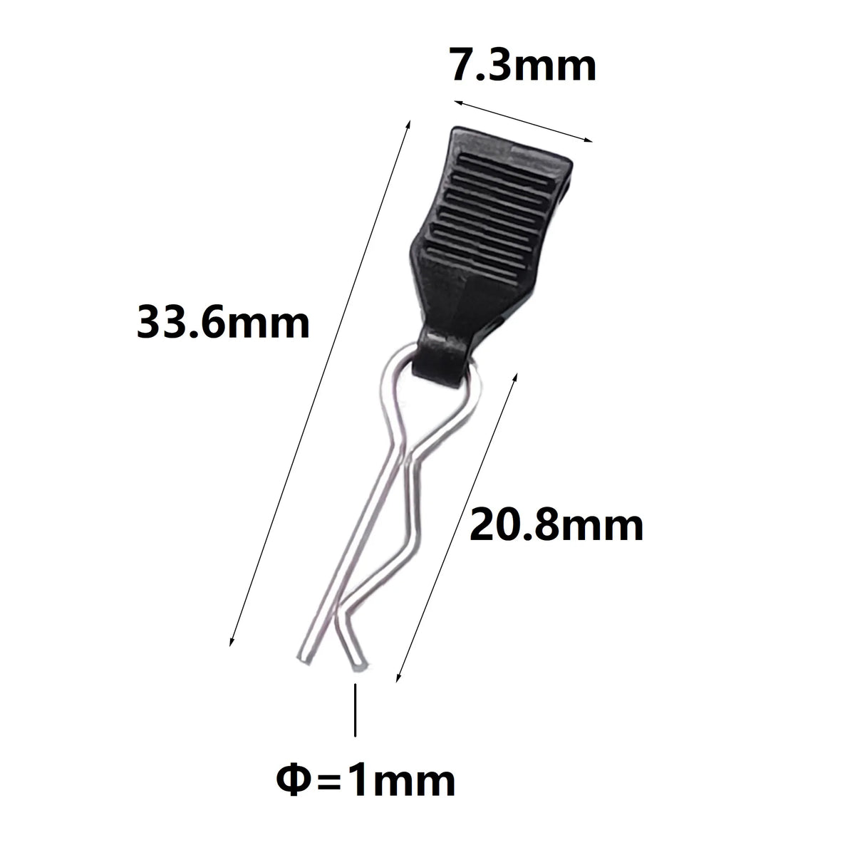 12pcs Body Shell Clip Pin with Fixing Mount For SCY 16101 16102 MJX 16208 16209 16210 M001 HBX SCY 1/16 RC Car Parts Accessories