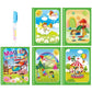 Drawing Coloring Books for Kids Magic Water Book with Pen 2 To 4 Years Old Children Learning  Education Toy Baby Montessori Toys