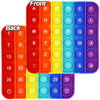 Learn Numbers 1-30 Alphabets Letters ABC Math Fidget Toys, Phonics Board Games Push Bubbles Educational Teaching Toys for Kids