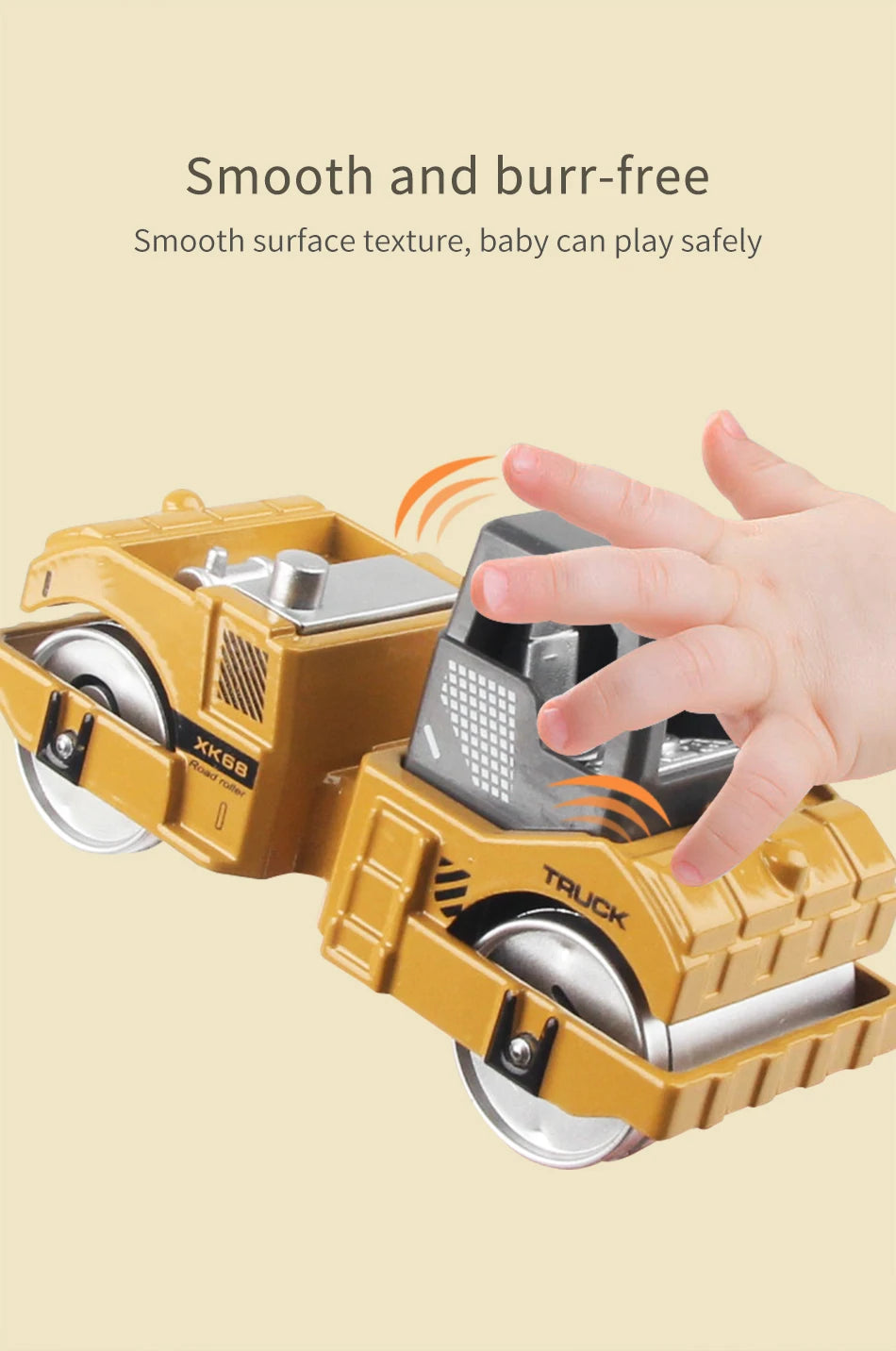 6pcs/set Alloy Engineering Truck Toy Car Classic Construction Model Vehicle Loader Tractor Excavator Toys for Boys Gifts