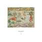 Sea Monsters by Sebastian Münster 1000 Piece Jigsaw Puzzle Pomegranate