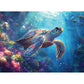 Sea Turtle 1000 Piece Jigsaw Puzzle Final Piece