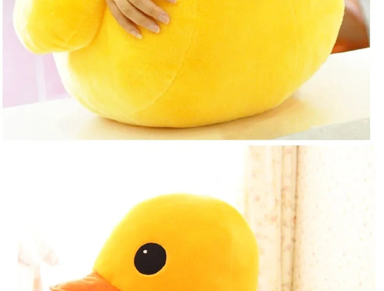 Kawaii Big Yellow Duck Mini Plush Dolls Toy Cute Soft Cartoon Stuffed Animal Toys Birthday Gifts for Children Kids Baby Girl