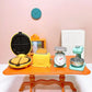Cooking Set 1:12 Rice Cooker Kitchen Furniture Model Pretend Game Dollhouse Miniature  Scene Cake Toy Children Birthday Gift