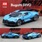 1/64 Bugatti Divo Toy Car 1:64 JKM Super Sport Vehicle Miniature Model Free Wheels Diecast Zinc Alloy Metal Collection Gift