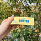Decompression Toy Butter Stick Squishy Fidget Toys Elastic Cheese Stick Fun Squeeze Anxiety Relief Game Birthday Gift