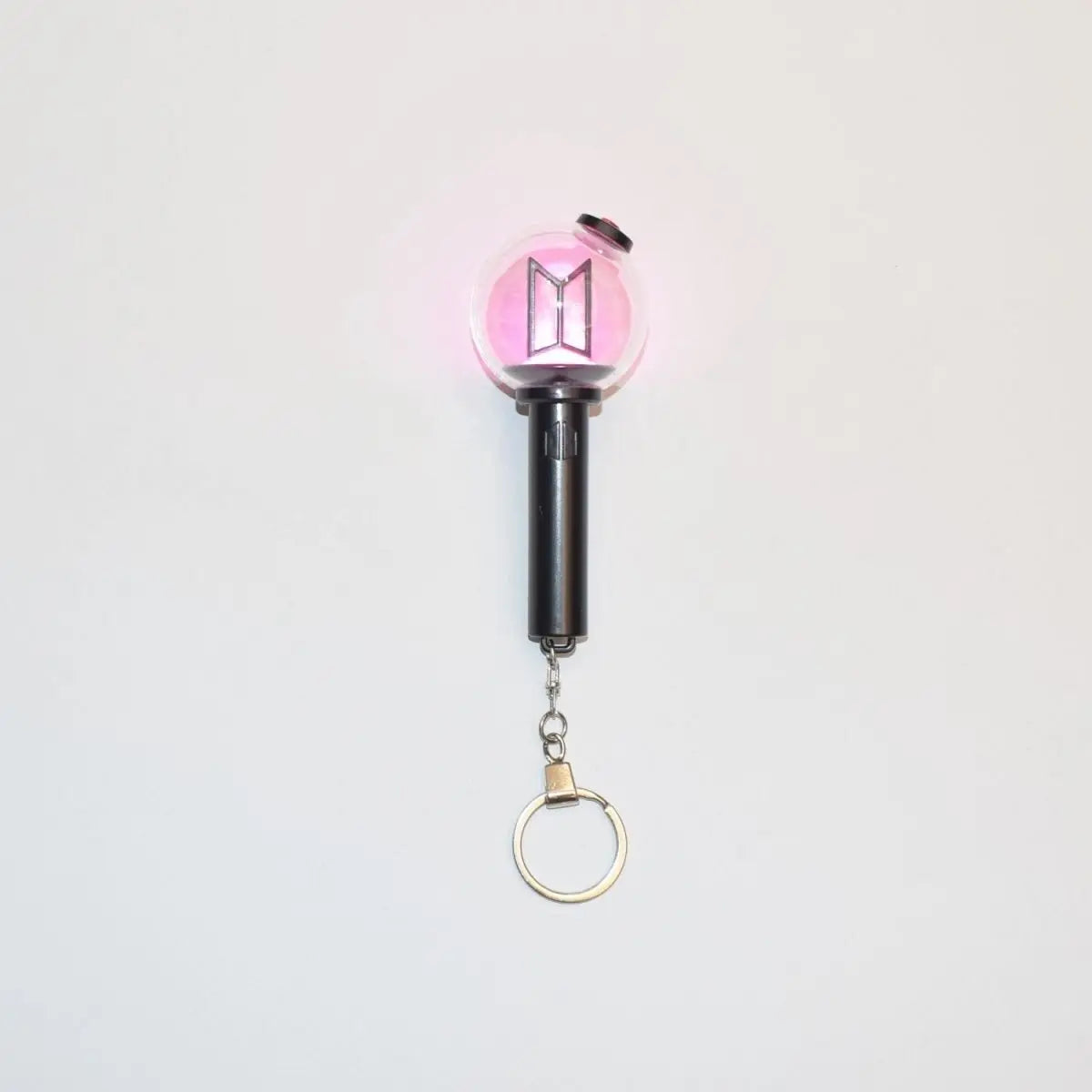 In Stock Mini Kpop Army Ver 4 Lightstick Light Up Glowing Pendant Keychain Keyring For Fans Concert Portable Decoration Gifts