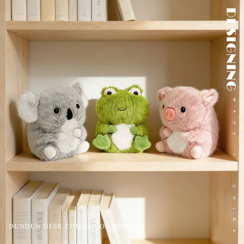 Mini Cartoon Panda Capybara Plush Toy Cute Stuffed Animal Chick Plushies Anime Pig Kitten Doll Soft Kids Toy for Girls Gift Deco