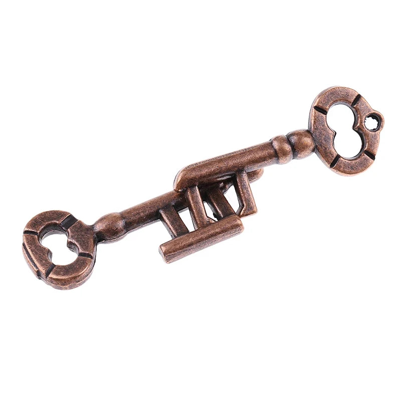 Baffling Puzzles Key Lock IQ Brain Teaser Quebra Cabeça Rompecabezas Metal Juegos De Ingenio Intellectual Toys For Adults Kids