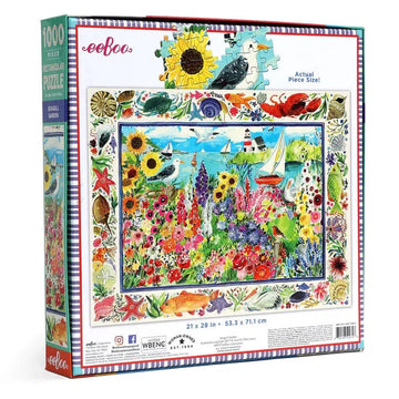 Seagull Garden 1000 Piece Jigsaw Puzzle eeBoo