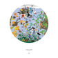 Seasons by Charley Harper 1000 Piece Round Jigsaw Puzzle Pomegranate