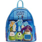 Princess Series Backpack Belle/Ariel/Snow White/Cinderella Stained Glass Portrait Mini Backpack Womens Bag Wallet