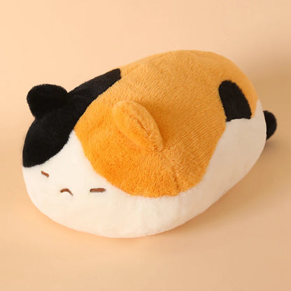 45cm Stuffed Lovely Cat Plush Toys Cute Kitten Pillow Siamese Cat Orange Cat Plush Cushion Room Decorate Birthday Gift
