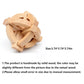 Wooden Kongming Luban Lock,3D Brain Teaser Puzzle,Office Decompression Puzzle for Adult, Intelligence Gift for Kids (Ball))