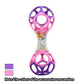 Baby Teether Rattle & Shake Barbell Toy, Ages 3 Months and Up(Random Color）