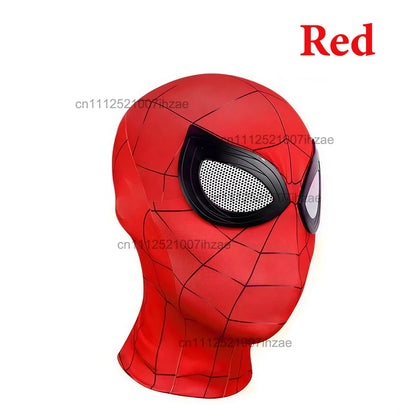 1/2PCS Spiderman Breathable Masks High Elastic Hat Funny Spider Lens Adult Children Cosplay Party Halloween Costume Accessories