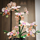 Creative Orchid Cymbidium Eternal Flowers Potted Plant Building Blocks Simulation Phalaenopsis DIY Bricks Toys Valentine's Gift
