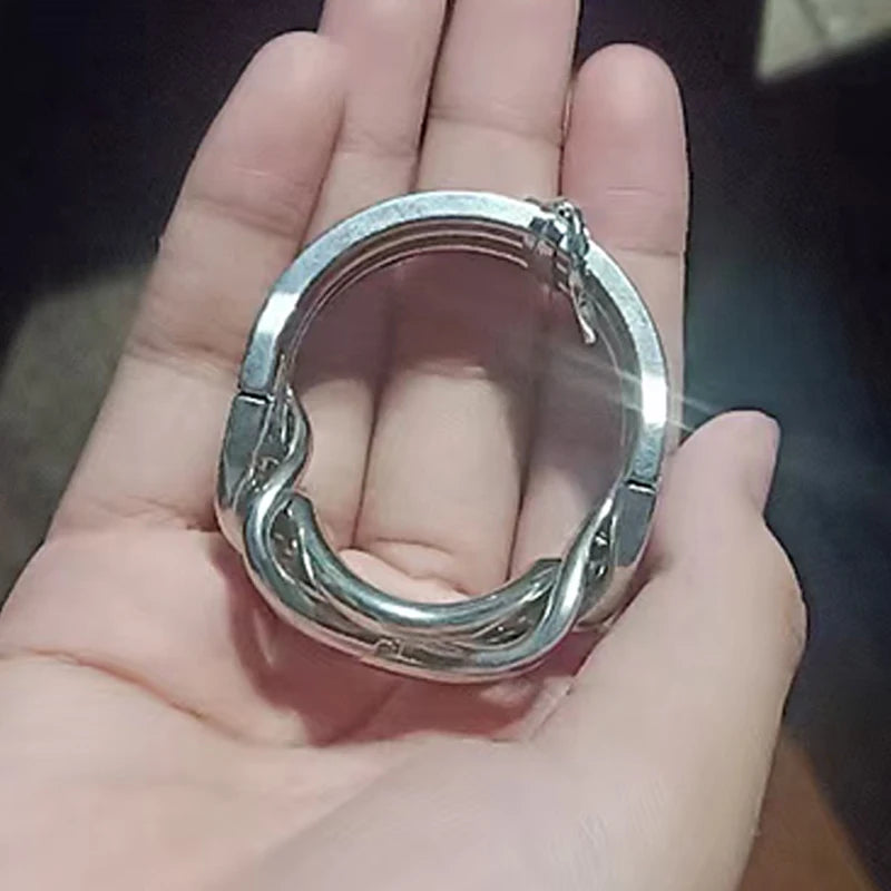 Magic Ring Puzzle Disentanglement Brain Teasers Unique Gifts for Teens Adults Unlock Interlocking IQ Logic Test Educational Toys