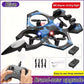 2026 New Upgrade Durable Quadcopter Drone Remote Control One-Button Takeoff Landing Stunt 360° Flip Pressure Altitude Hover Cool Lights Beginner Friendly Smart Flying Device Foam Remote Control Plane Ideal Outdoor Camping Gi