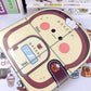 Paper Waffle Quiet Book Colorful Bread Cartoon Busy Book Fried Chicken Convenience Store Snack Bar Sticker Game.
