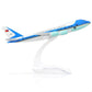 16cm Air Force one 1:400 Die-cast Metal Airplane Model with Stand for Aviation Enthusiasts Gift or Display Decorations