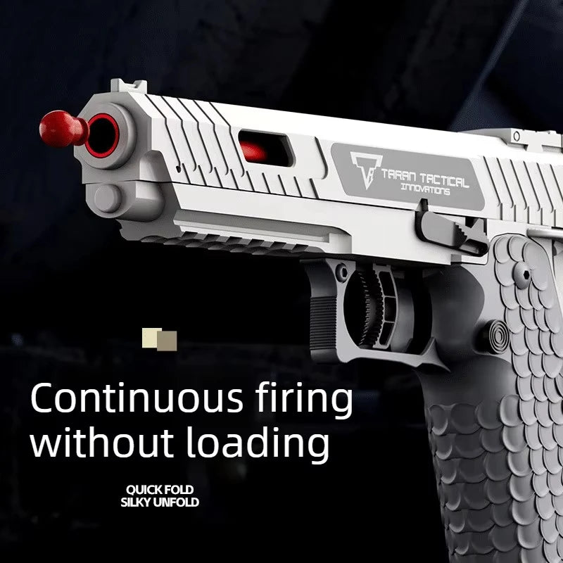 Csnoobs 2011 Continuous Shooting Toy Gun Shell Throwing Pistol Outdoor Game Revolver Radish Gun Birthday Gift