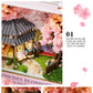 DIY Wood DollHouses Handmade Funny Box Theatre Miniature Box Cute Doll Houses Assemble Kits Gift Wooden Toys For Girls