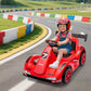 Kids Electric Drift Go Kart With 2.4G Remote Control, Dual 380 Motors, LED Lights, Music, 2 Speeds, Ride On Car For Ages 3-8