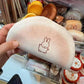New Miffy Cartoon Multifunctional Design Simple Cosmetic Bag Cute Bread Design Stationery Bag Creative Stationery Storage Bag