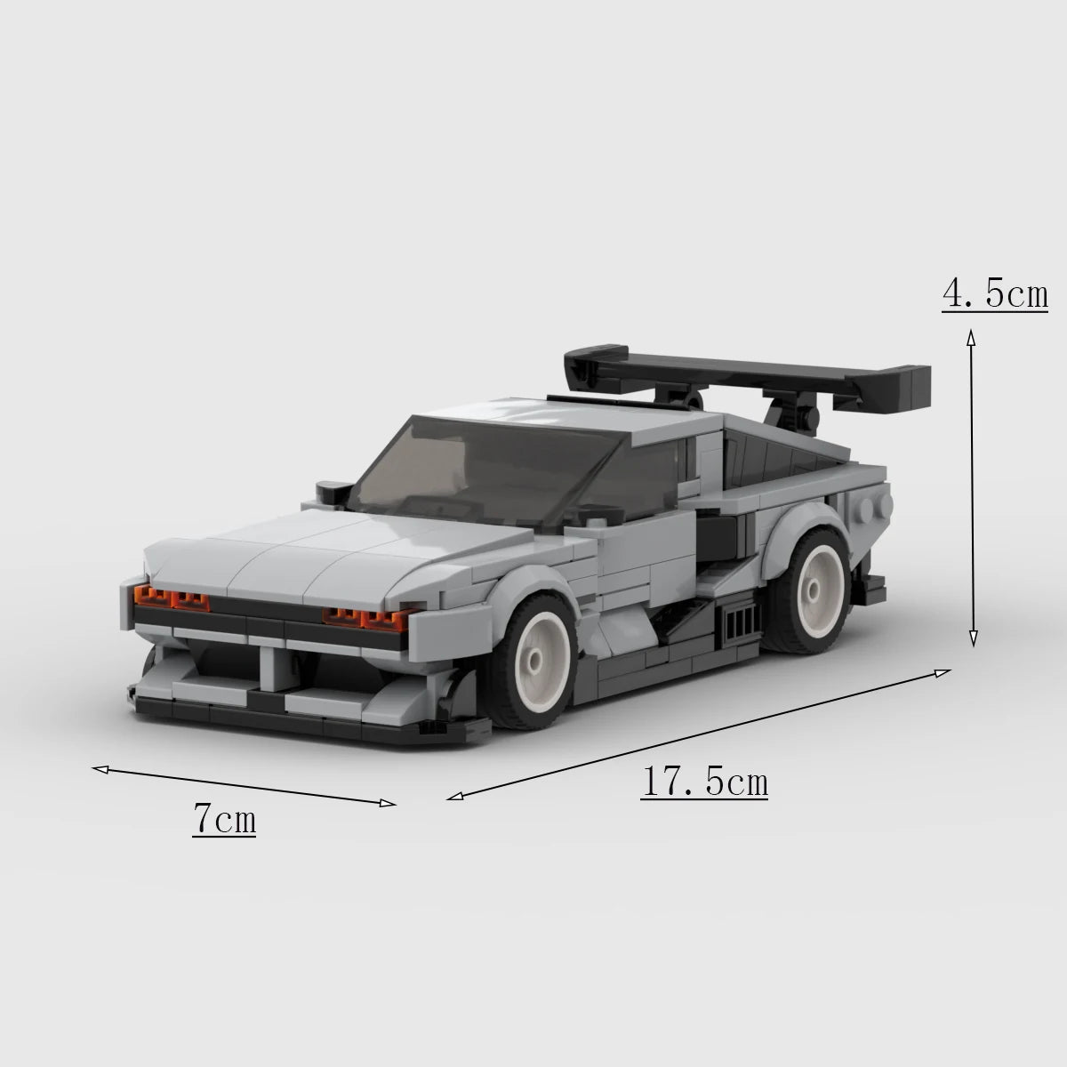 MOC 469pcs N Vision 74 racing sports car Vehicle Speed Racer Building Blocks Brick Creative Garage Toys for Boys