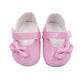 7 cm Bow Doll Shoes Cute Mini Leather Shoes For 43cm Baby New Born,American 18 Inch&OG,My Life Girl Doll Best Girl's Toy