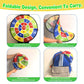 Montessori Throw Sport Slingshot Target Sticky Ball Dartboard Basketball Board Games Educational Children's Outdoor Game Toy