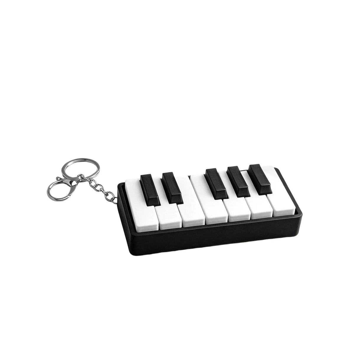 3D Printed Piano Key Pendant Pressure Relief Toys Birthday Gifts Mini Portable Hanging Ornaments Fidgets Toys Kid Fidget Spinner
