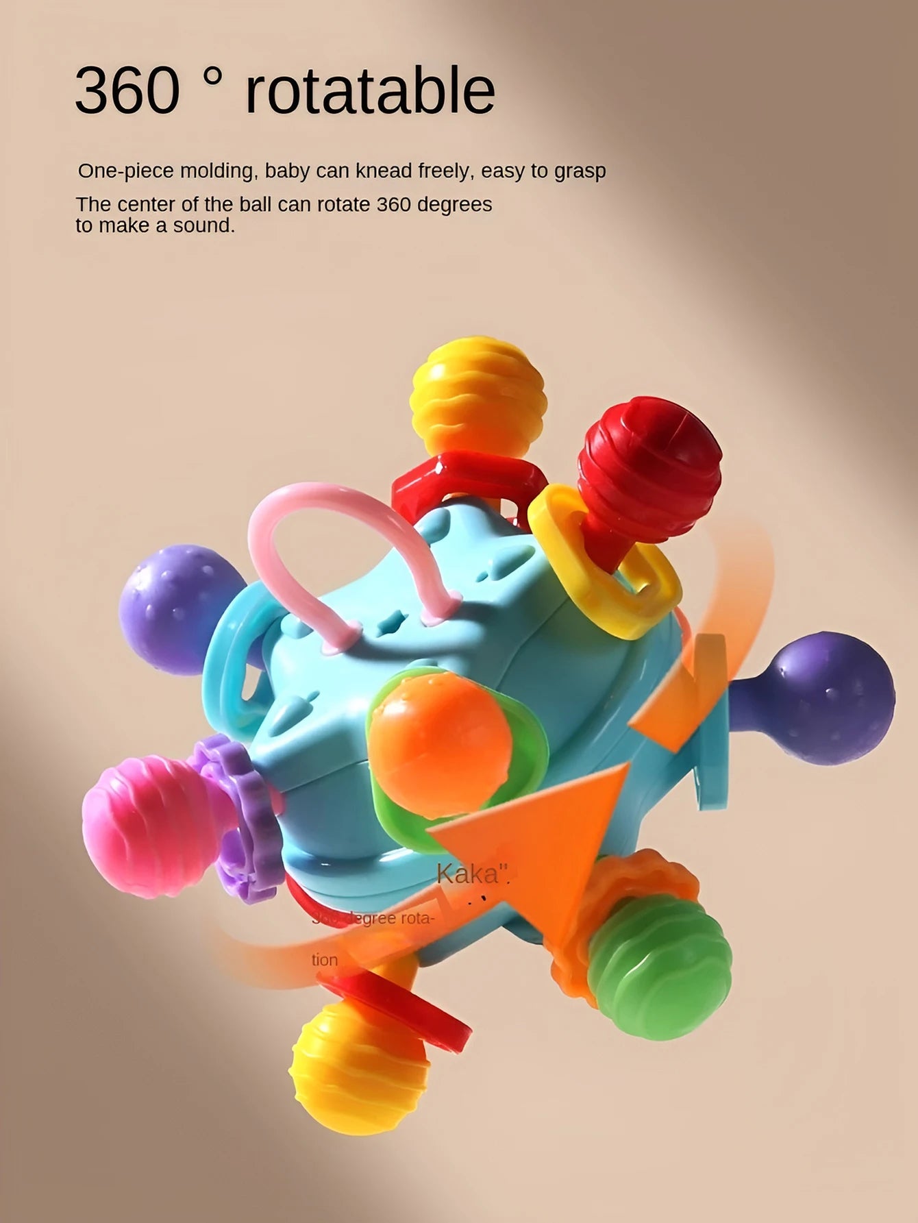 Manhattan Grab-and-Hold Baby Toy for Early Education and Intelligence Development - Suitable for Infants and Toddlers