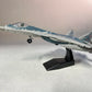 Aircraft Model Toy 1/72 Scale Russian SU57 Sukhoi SU-57 Fighter Jet Airplane Metal Military Finished ABS Diecast Simulation Gif