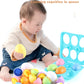 Eggs Screws 3D Puzzle Montessori Learning Education Math Toys Kids Shape Match Smart Game For Children Educational Easter Gifts