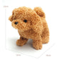 18CM Electric Simulation Puppy Plush Toys Interactive Dog Robot  Walking Barking Tail Wagging Toy for Kids Birthday Xmas Gift