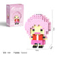 NARUTA  Akatsuki Toy Building Blocks Figuries Lega Japanese Blocks Cartoon Character Model building block Dolls Toys For kids