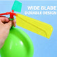5PCS Propeller Balloon Helicopter DIY Flying Toy With Whistle Outdoor Activity Party Ornament Festival Present