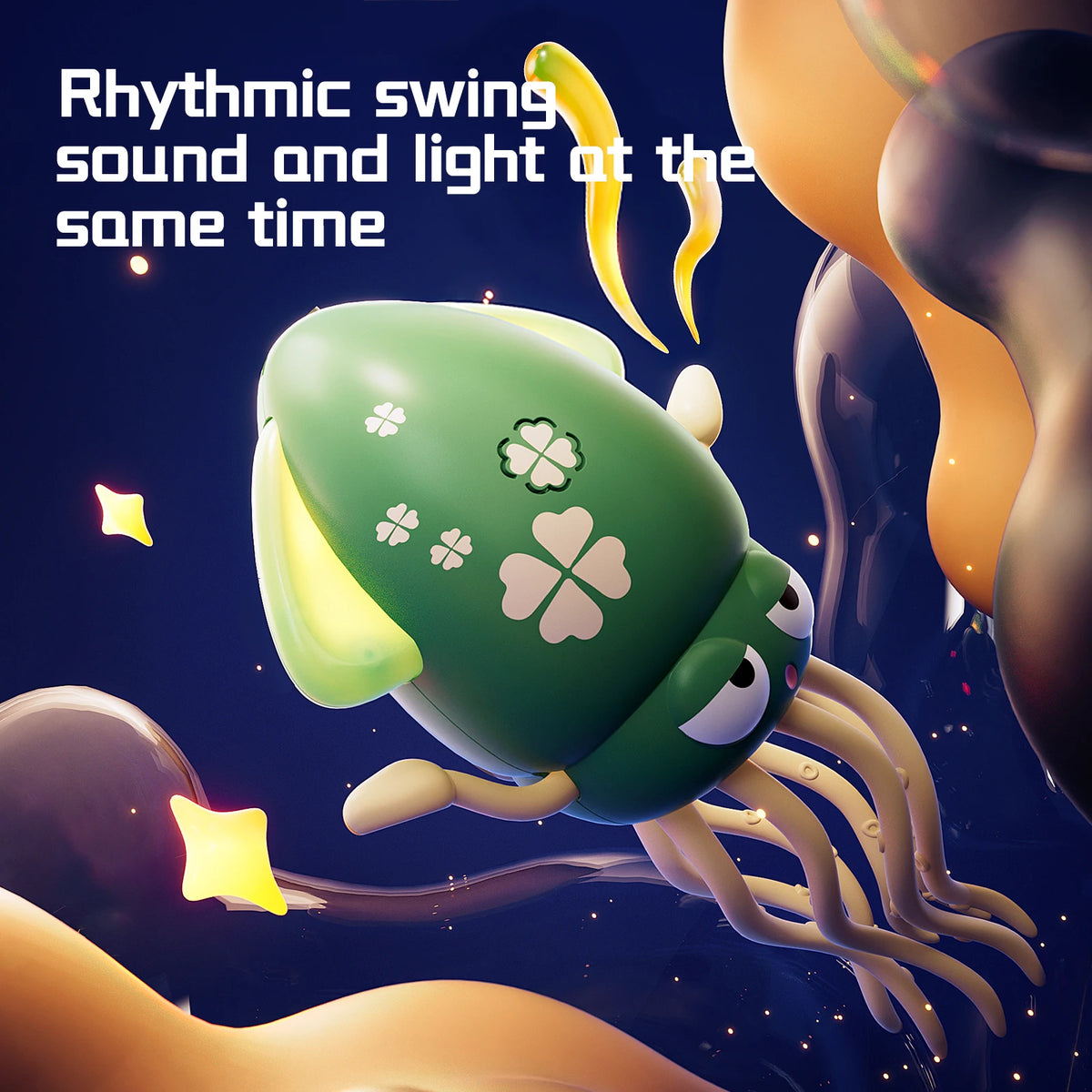 Electric Dancing Octopus Toy Animal Figurine Moving Walking Collectible for Kids And Collectors