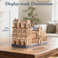 ROKR 3D Wooden Puzzles for Adults, Scale 1: 460 Notre Dame de Paris Building Set, Architecture Wooden Model Kit Creative Gift