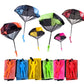 1pcs Hand Throwing Parachute Outdoor Funny Toys Game Play Toys for gift Parachute Sport with Mini Soldier Toys