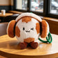 10cm Basketball Football Pendant Cowboy Style Sports Ball Stuffed Plush Dolls Keychain Backpack Hangings Gifts For Ball Fans