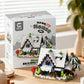 479PCS Forest Cabin Mini Building Blocks Set City Street View Greenhouse Windmill Tree House DIY Model  Birthday Gift